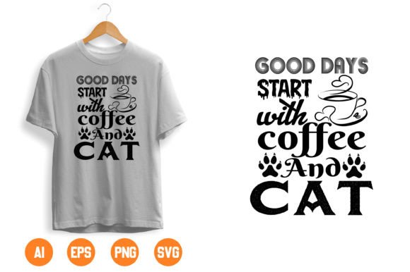 Cat T-Shirt Design 250: Perfect Your Feline Merch