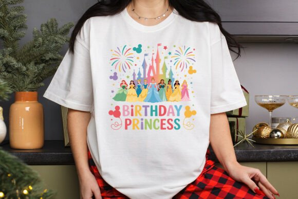 Celebrate in Style: The Versatile Birthday Princess T Shirt Design