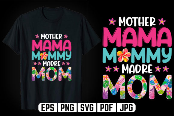 Celebrate Mom: The Ultimate Typography Design for Mother's Day Merch