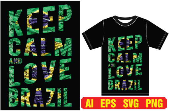 Designing a Vibrant Brazilian T-Shirt Collection