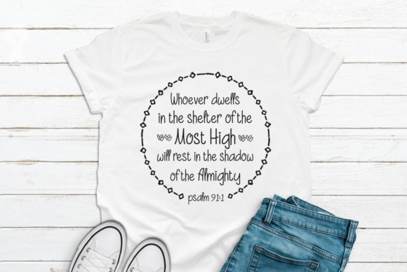 Finding Shelter in Design: The Psalm 91:1 Vector Collection