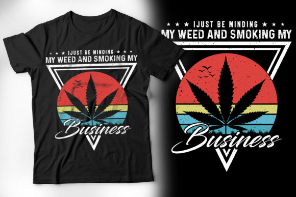 Funny Cannabis 420 T-Shirt Design: A Print-Ready Asset for Creators