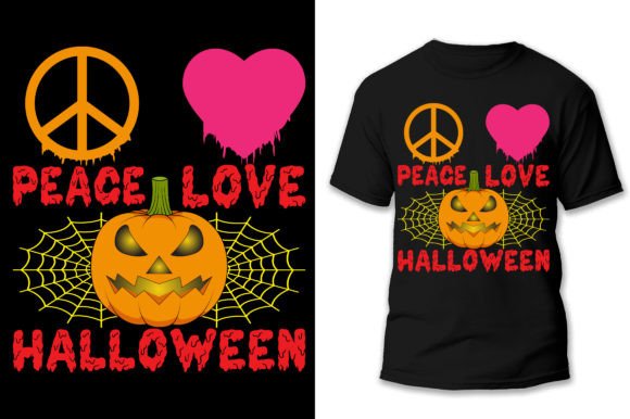 Spooky & Stylish: Halloween Colorful Vector T-Shirt Designs