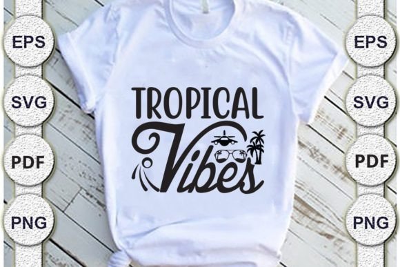 Tropical Vibes: Summer SVG Design for Every Creative Project