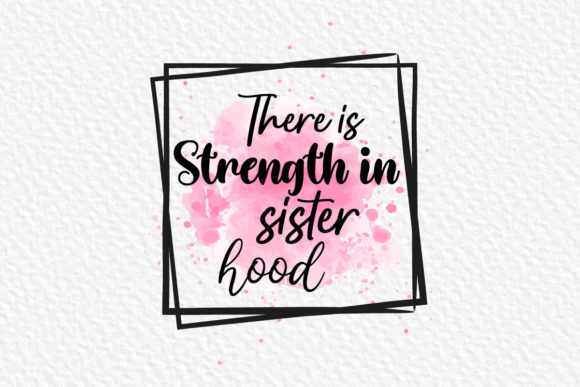 Unleash Creative Unity with Sister Hood Sublimation Design