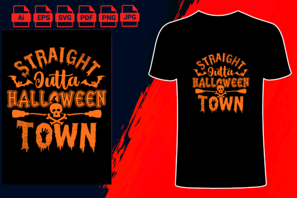 Unleash Spooky Creativity: Halloween Premium T-shirt Design P43